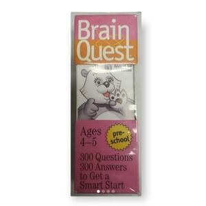 Brain Quest Preschool Ages 4-5 300 Questions to get a Smart Start